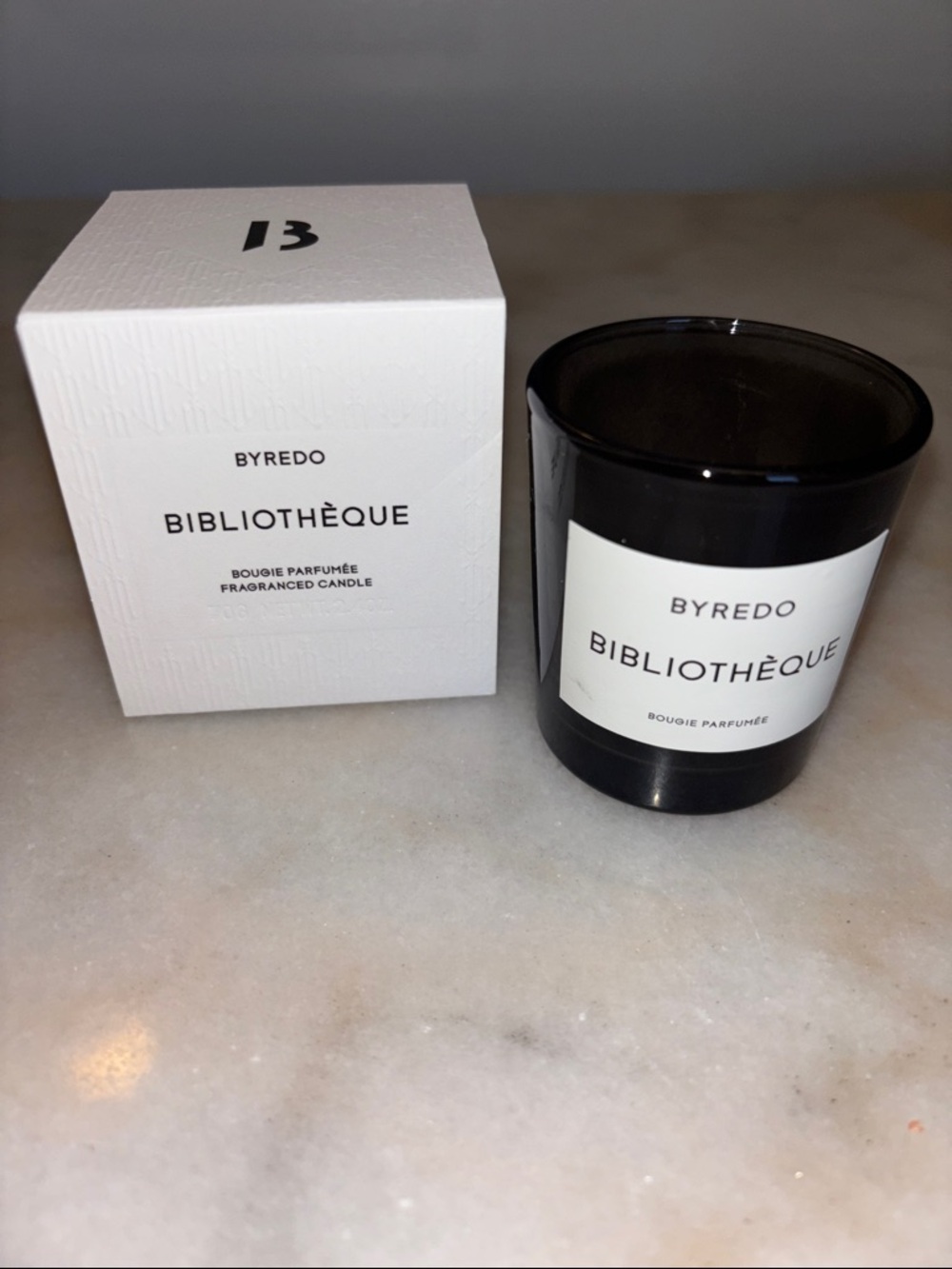 Byredo empty candle vessel - Bibliothèque